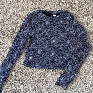 small sparkly long sleeve